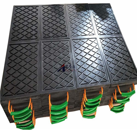 起重機支腿地墊UHMWPE Crane leg mat